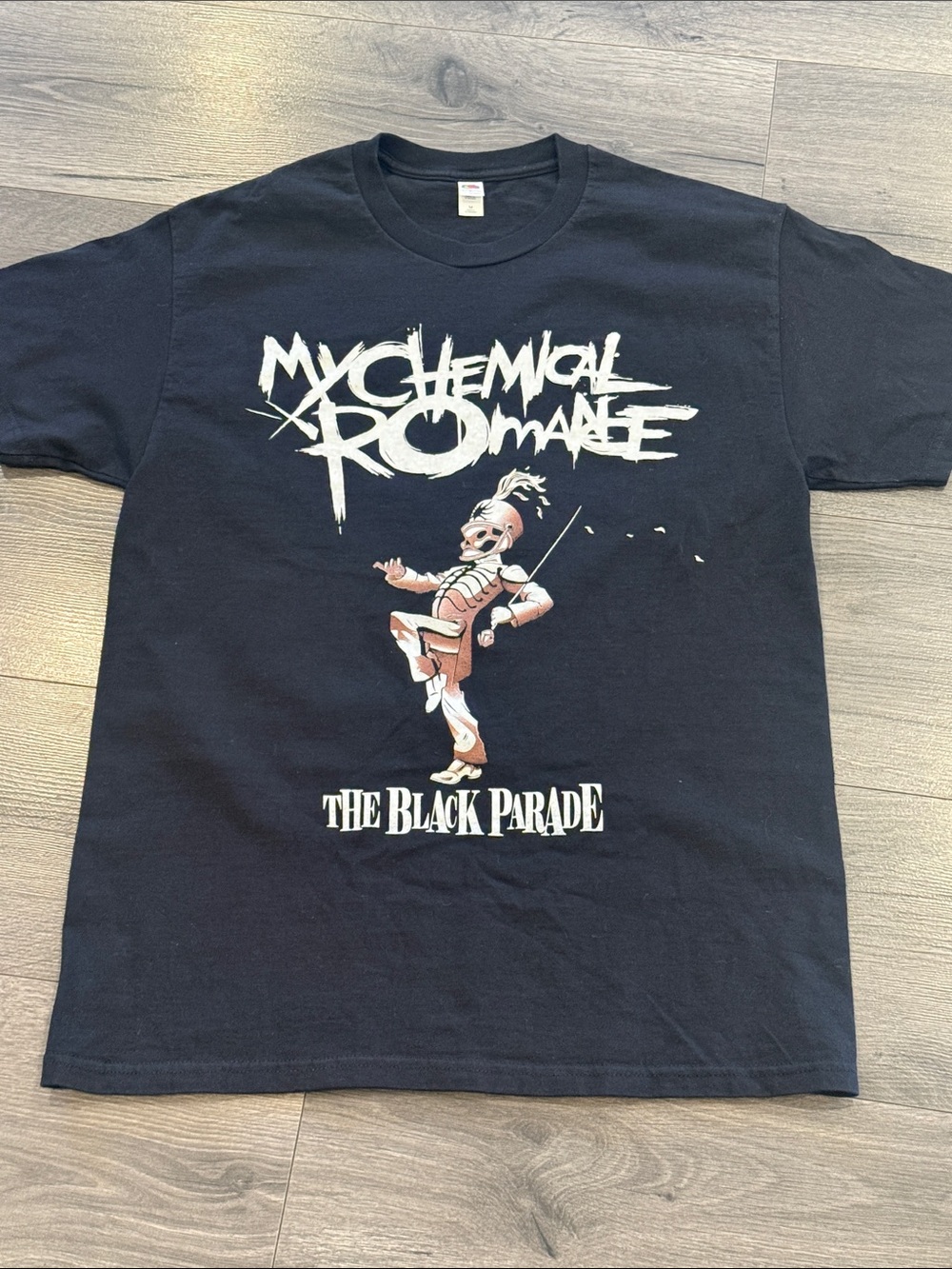 Black My Chemical Romance The Black Parade Graphic Tee Band T-Shirt
